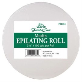 FantaSea Muslin Epilating Wax Roll 3-1/2"x100yds    FSC694