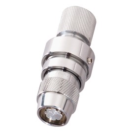 Symmons 4-282M Fre-Flo 1-Spray 1 in. Fixed Showerhead in Polished Chrome (2.5 GPM)