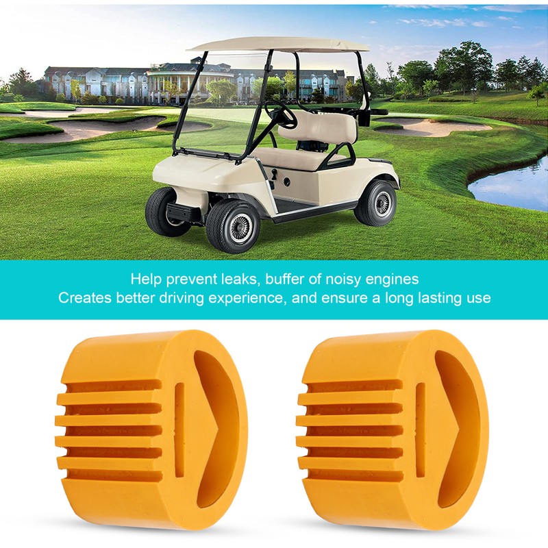 2 Pcs Motor Mount Snubber Bushing 1012164 Inner Frame Vibration