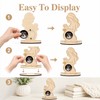 Baby Ultrasound Photo Frame for Pregnancy Keepsake - Wooden Sonogram