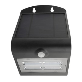 REV Butterfly Outdoor Light with Motion Sensor 2000 mAh, Li-Ion, LED Spotlight Outdoor, IP54, Solar Panel 2.3 Wp, 3.2 W, Anthracite