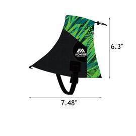 AONIJIE Low Trail Gaiters Reflective Ankle Gators Protective Shoe Covers with UV Protection & Breathable & Sand Prevention for Triathlon Marathon Hiking (Black Orange)