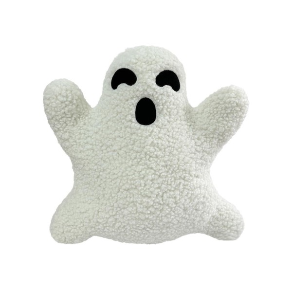 pclapora Halloween Ghost Cushion, 20 cm Ghost Pillow, Halloween, Cuddly