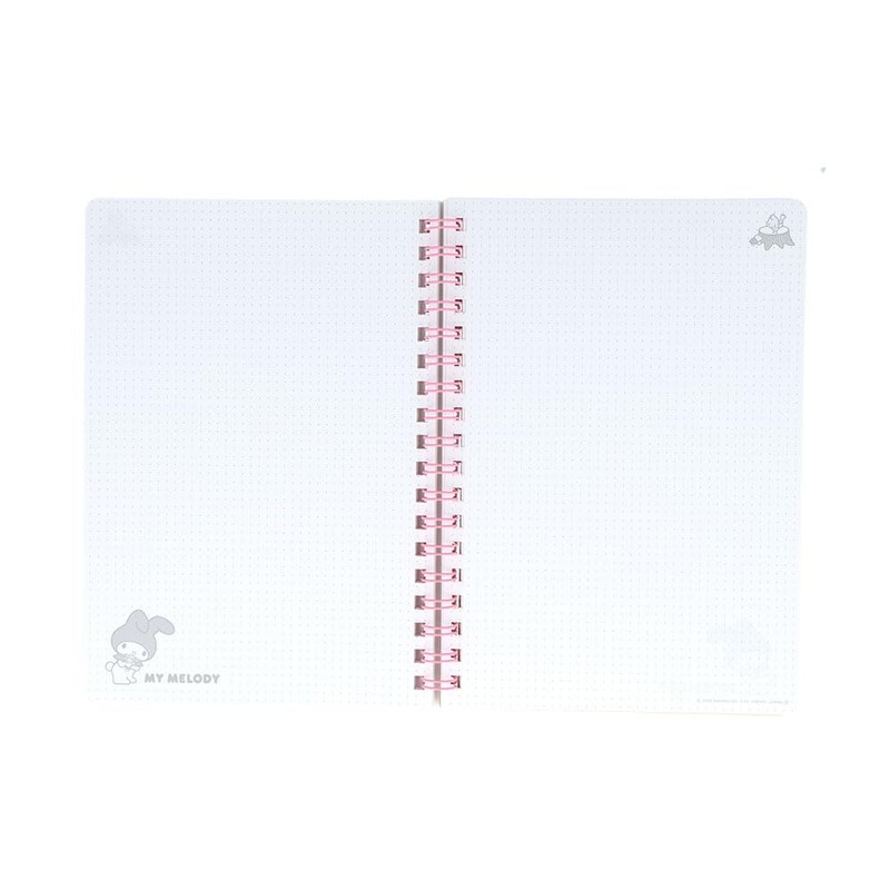 Sunstar Stationery S2643138 Sanrio Character Notebook, Ring Notebook, B6, New