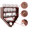 17'' Baseball Display Case with Baseball Ring Holder, Baseball Holder