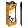 BIC Crystal Exact Fine Point Pens (0.7 mm) - Black, Box
