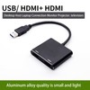 USB to HDM I Adapter, USB 3.0/2.0 to HD Audio