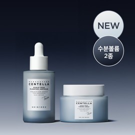 skin1004 [Hyalu-Theca 2 types] Hyalu-Theca Plumping Ampoule 50ml + Firming Cream 50ml / [히알루-테카 2종] 히알루-테카 플럼핑 앰플 50ml + 퍼밍 크림 50ml