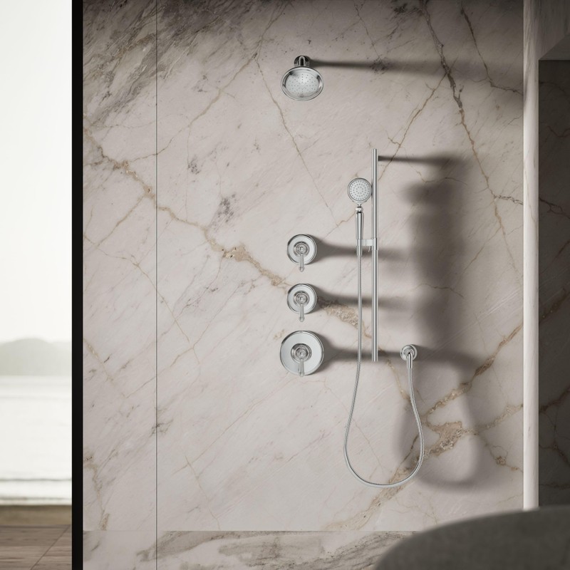 Kohler 72773-CP Artifacts® Single-function showerhead, 2.5 gpm, Polished Chrome