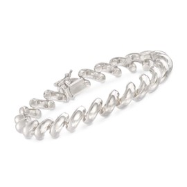 Ross-Simons Italian Sterling Silver San Marco Bracelet. 7 inches