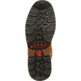 ROCKY Original Ride 200G Insulated Waterproof Wellington Boot, Brown, Size 9(WI)