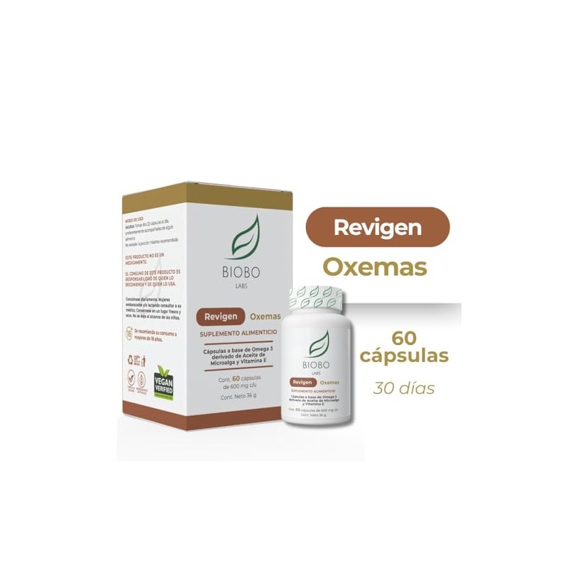 Revigen Oxemas 60 Caps. - Suplemento Alimenticio.