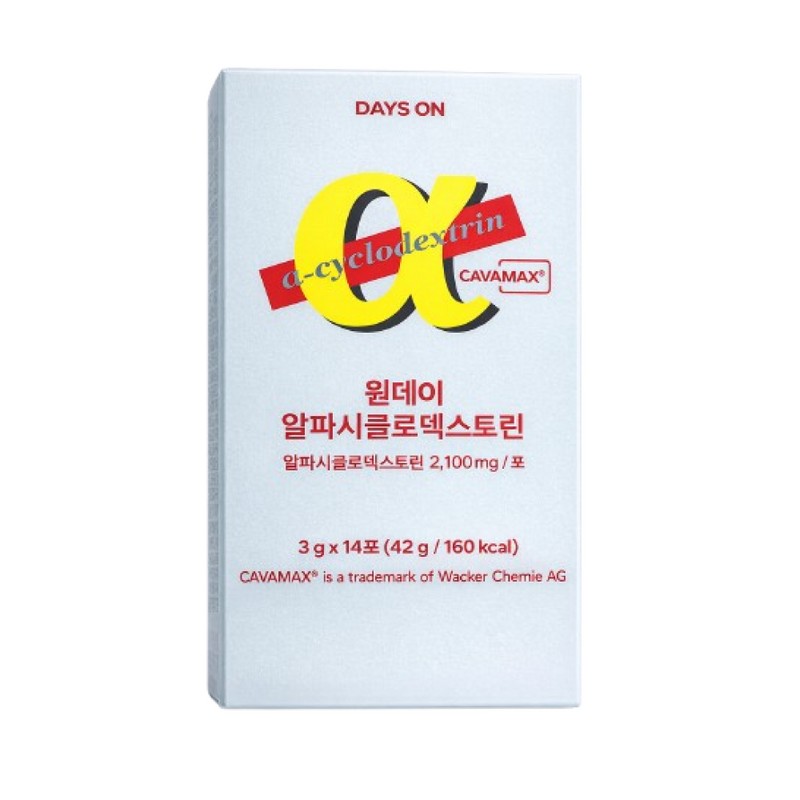 Novarex Co., Ltd. Days On One Day Alphacyclodextrin 3g x
