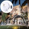 5M Triangle Spider Web for Halloween Decor – Large Cloth