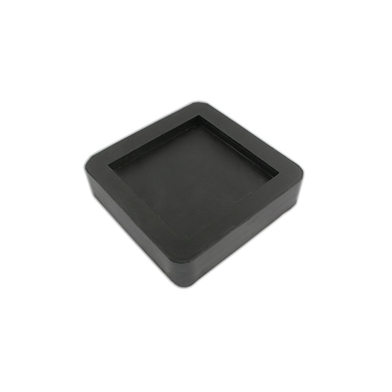 Jewellers Tools 2.5" RUBBER/STEEL BLOCK : Solid Dapping Doming Bench