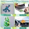 Articulated 3D Printed Frog Decorative Fridge Magnets - Funny Refrigerator