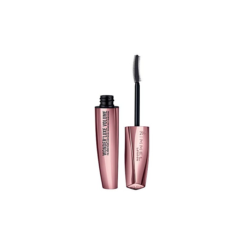 RIMMEL LONDON Wonderluxe Volume Mascara, 003 Extreme Black, 0.37 Fluid