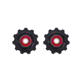 BBB Cycling Schaltrollen 11-T Kasette 11-Zähne 9- 10- 11-Fach Schaltwerk SRAM Campagnolo und Shimano Kompatibel für Rennrad und Urban Cycling RollerBoys Ceramic BDP-12
