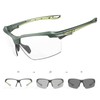 KAPVOE Photochromatic Self-Tone Cycling Glasses Men Women Sports Sunglasses Clear
