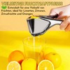 Premium Quality Rustproof Metal Lemon Squeezer 2025 Upgrade Hand Squeezer
