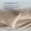 TEMPUR Classic Cotton Sheet Set Sandstone - King