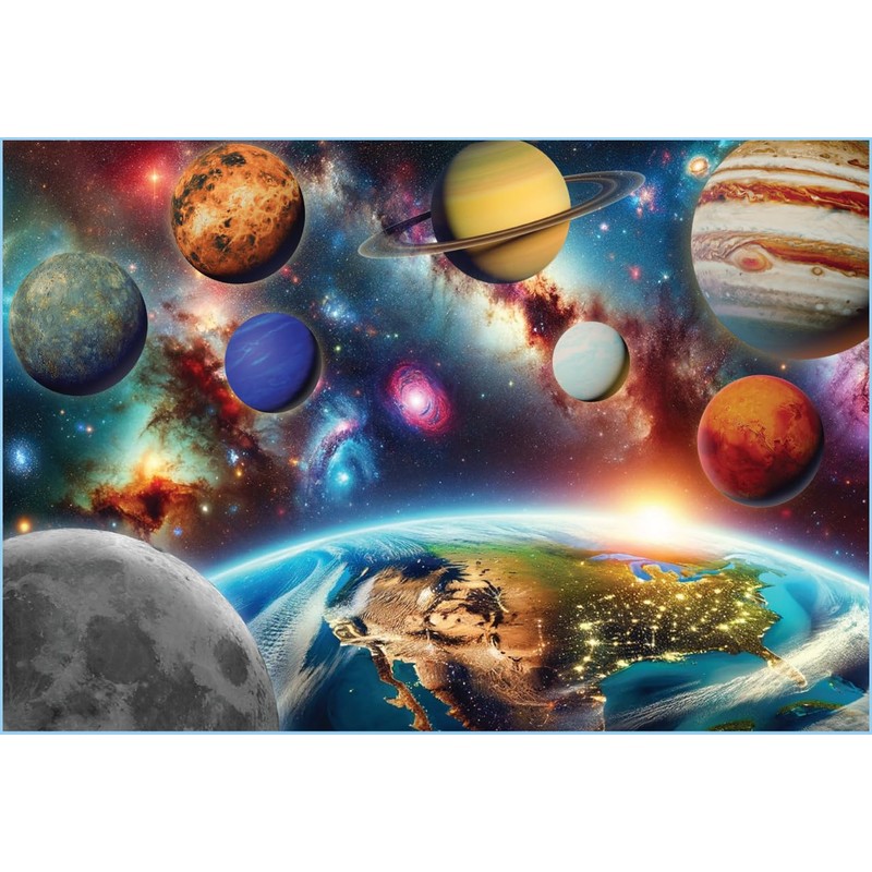 Eyewitness Discovery Puzzle Solar System, Educational, Home, Kids Toy, 05914