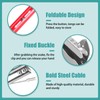 Repgfor 50" Collapsible Stainless Steel Snake Grabber Tool: Multi-Functional Hook,