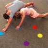 Jerliflyer Carpet Markers, Polyester Children's Game, Indoor Activity, Colourful Carpet,