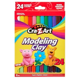 Cra-Z-Art Modeling Clay, 17.5 oz, 24 Count (10901)