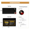 NERMAK 12V 7Ah (7.2Ah) Lithium LiFePO4 Deep Cycle Battery, 2000+