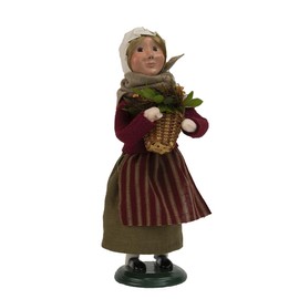 Byers' Choice Pilgrim Girl Caroler 5013D from The Thanksgiving Collection Collection (New 2024)