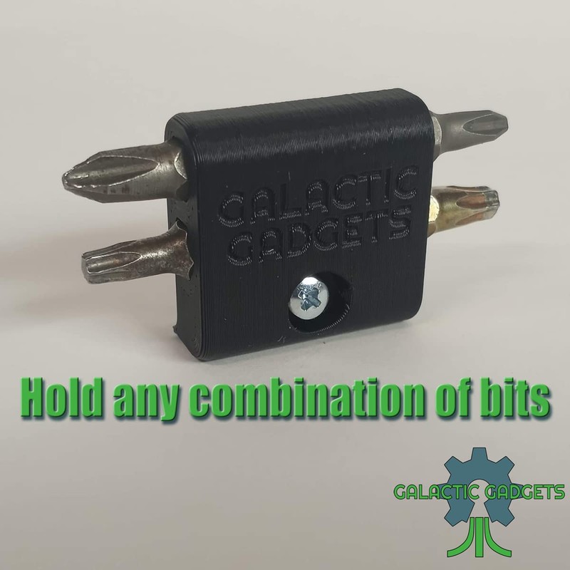 Side Mount MAGNETIC Bit Holder for Dewalt 20V or Craftsman
