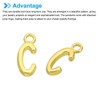 PATIKIL Letter Charm, 50 Pcs Alphabet Charm Initial Pendant Charm