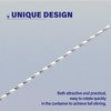 BRIOUT 2 Pcs Bar Spoon, 12 Inches Long Handle Drink
