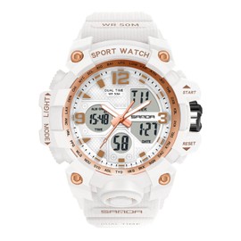 rorios Damen Uhren Digital Quarz Armbanduhren Wasserdicht Sportuhr Militär Uhren mit Alarm Timer Elektronische Multifunktions Uhr für Damen