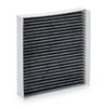 RIDEX Cabin Air Filter 424I0636 Pollen Filter Activated Carbon Height: