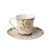 Gustav Klimt Goebel Artis Orbis 67-014-02-1 Coffee Cup with Saucer