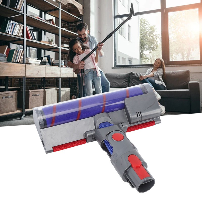 Soft Roller Cleaner Head Vacuum Cleaner Accessories Replacement for V8