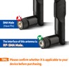 Bingfu 4G LTE Cellular Trail Camera Antenna 8dBi RP-SMA Male