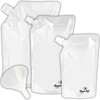 Concealable And Reusable Cruise Flask Kit - Sneak Drinks Anywhere!