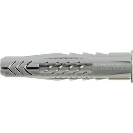 UX-Dowel Nylon Universal extra|fischer with Edge Drill Diameter 8 mm Min. Drill Hole Depth: 60 mm