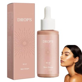 Sunless Tanning Drops, Drops to Naturally Increase Melanin, for Face and Body, Liquid Tanning Drops, Sun-Kissed Glow without Sun Damage and Hours of Time