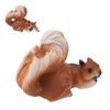 Squirrel Garden Decor Outside Funny Resin Statue Courtyard Balcony Outdoor