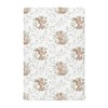 Wassud Cute Kangaroo Fitted Crib Sheet for Boys Girls, Soft