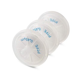 Hydrophobic PTFE Syringe Filter 25mm Pack of 100 PTFE-25mm-0.45μm, PTFE-25mm-0.45µm