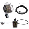 MAGT Bicycle Computer, Durable Bicycle Speedometer Metal-Plastic Bicycle Odometer Classic
