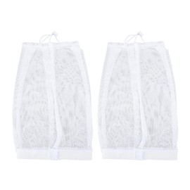 Curly Hair Drying Net Plopping Cap, Adjustable Strap Reusable Cotton Hair Net Plopping Bonnet for Home Travel Fits All Hair Types