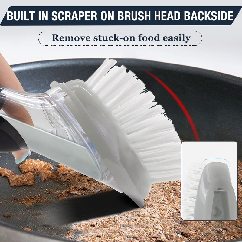 Brush Refills for OXO Dish Brush - 4 Pack Dish