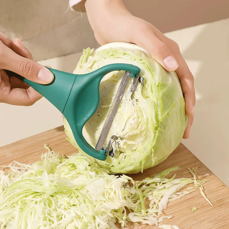 Bookwarm Cabbage Peeler, Julienne, 2-Blade Sharpening, Fluffy, Julienne, Crunchy Texture,