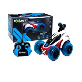 Exost Crazy Remote Control Car - Impressive Figures - Rotating Front Axle - 1:18 Scale Toy